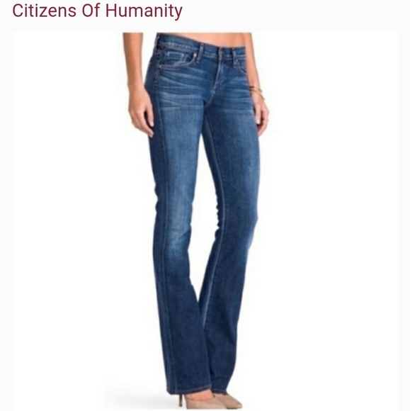 Citizens Of Humanity Denim - Citizens of humanity kelly low rise boot l…